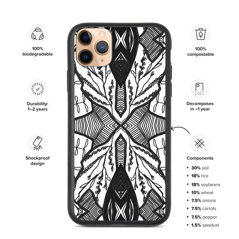Poetic Forest- Biodegradable Phone Case