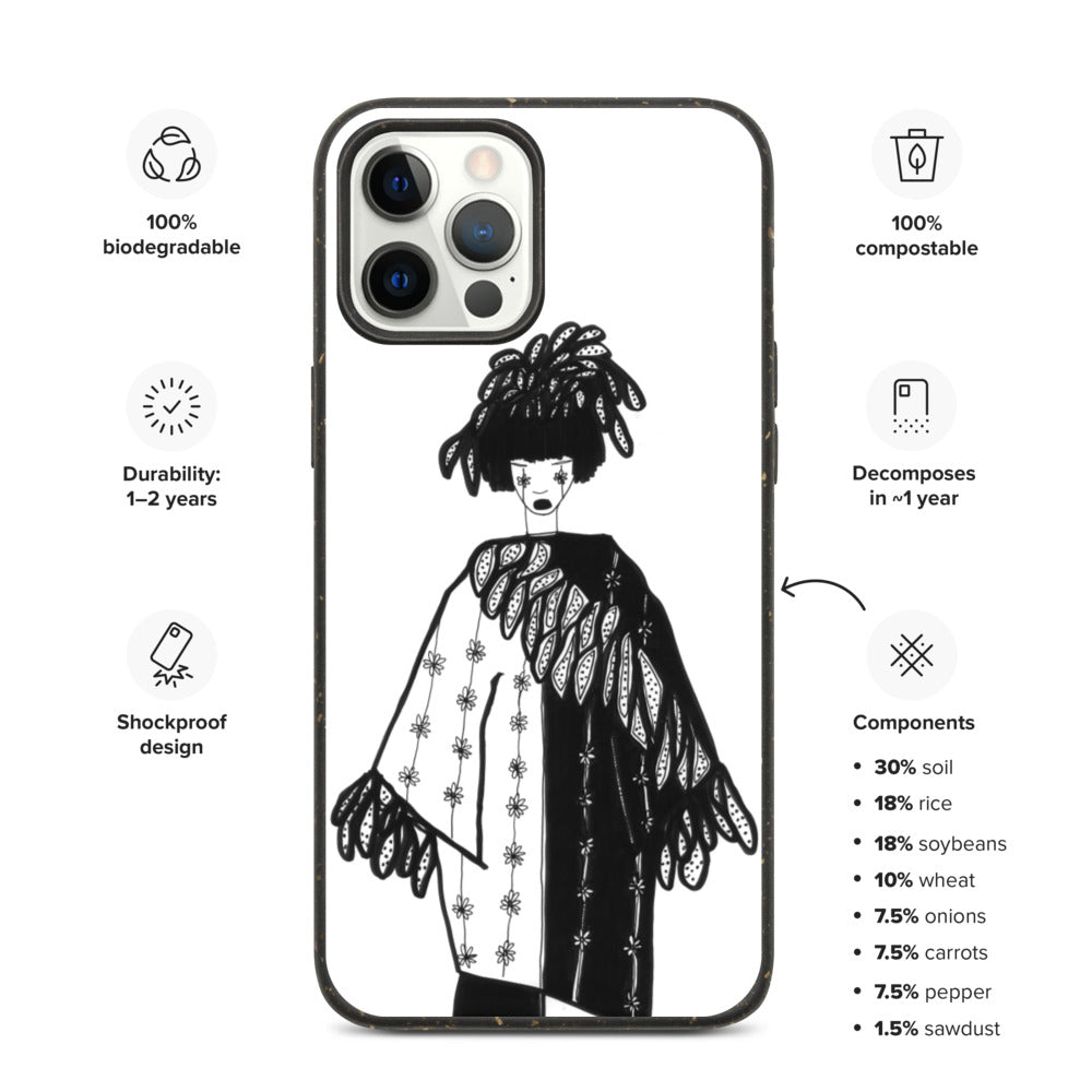 Spirit Clown Biodegradable iPhone Case