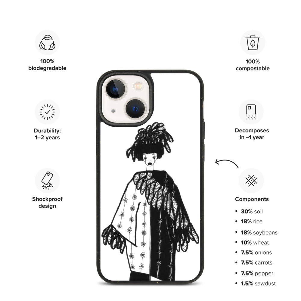 Spirit Clown Biodegradable iPhone Case