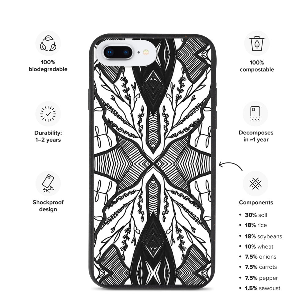 Poetic Forest- Biodegradable Phone Case